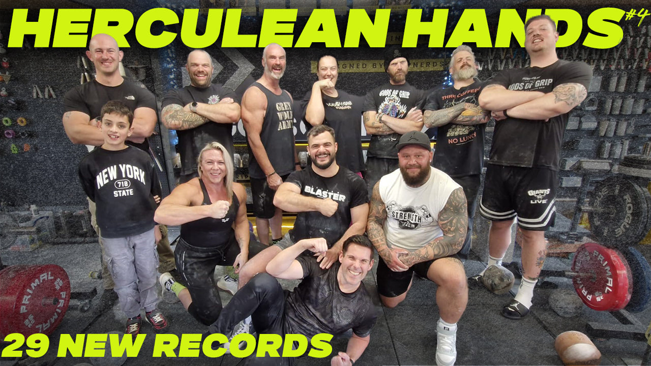 Herculean Hands 4 Record Breaker Results