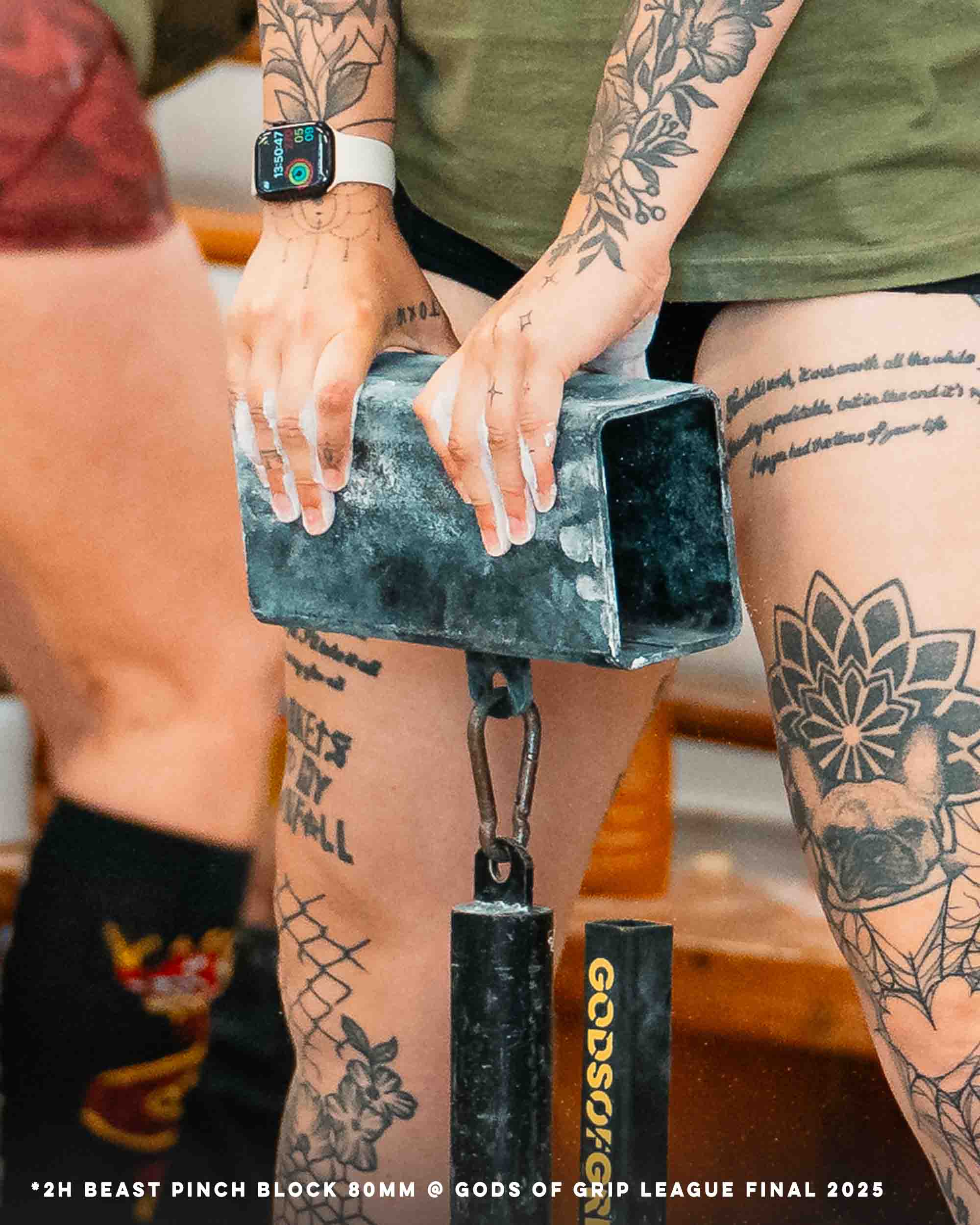 Beast 2 Handed Pinch Block Lifting 80mm