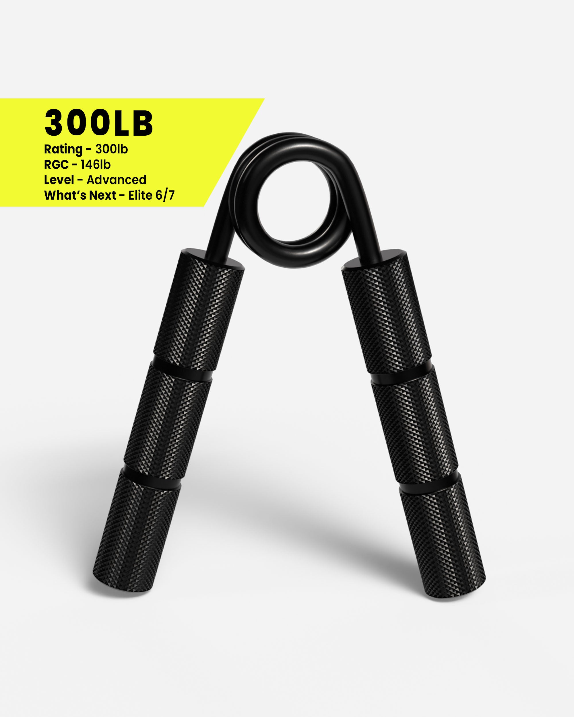 Essential Hand Grippers black 300lb