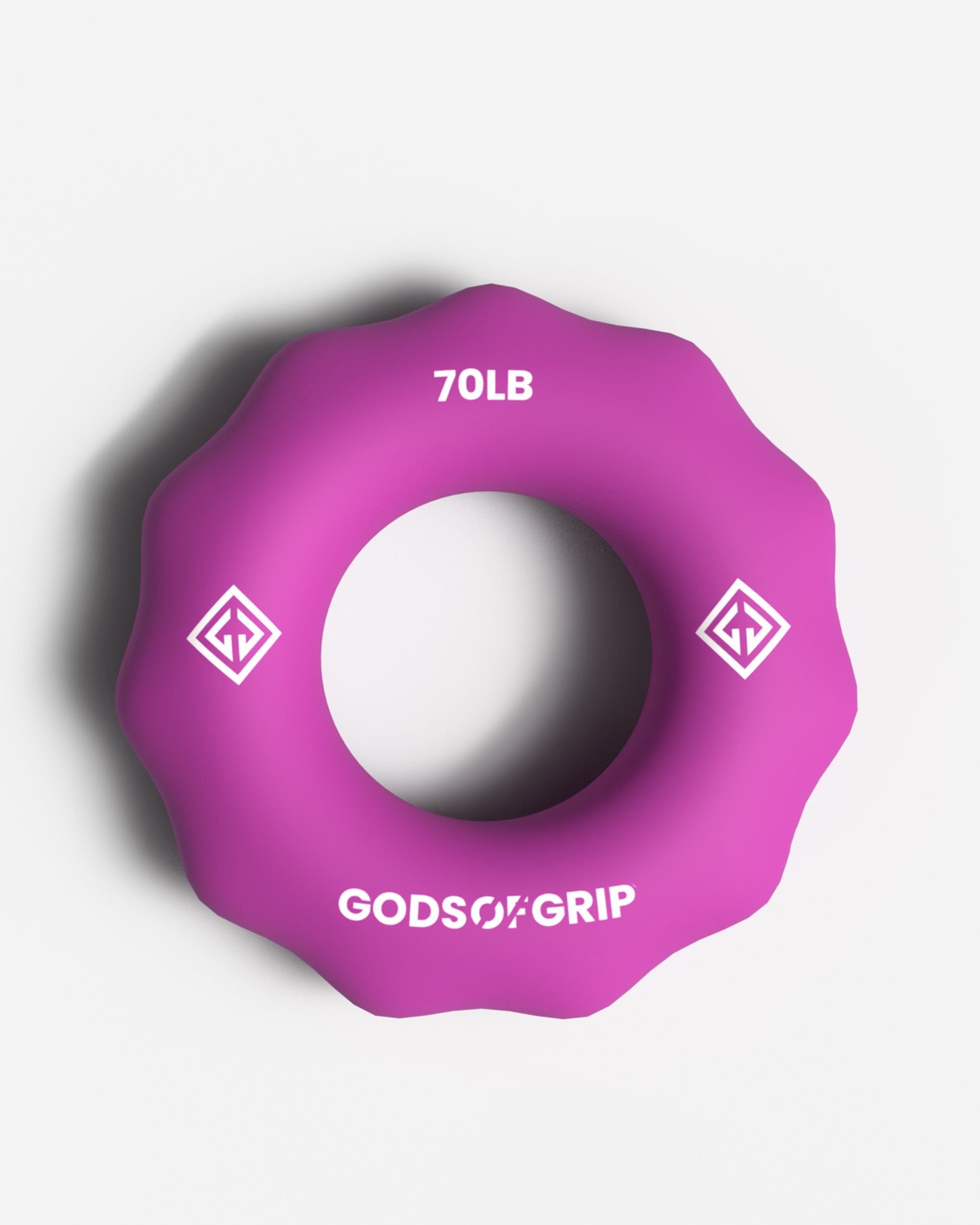 Flower Style Grip Training Ring purple 70lb