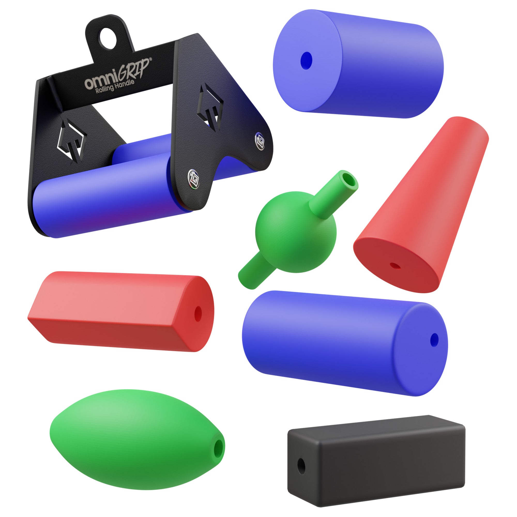 OmniGrip Double Rolling Handle Frame