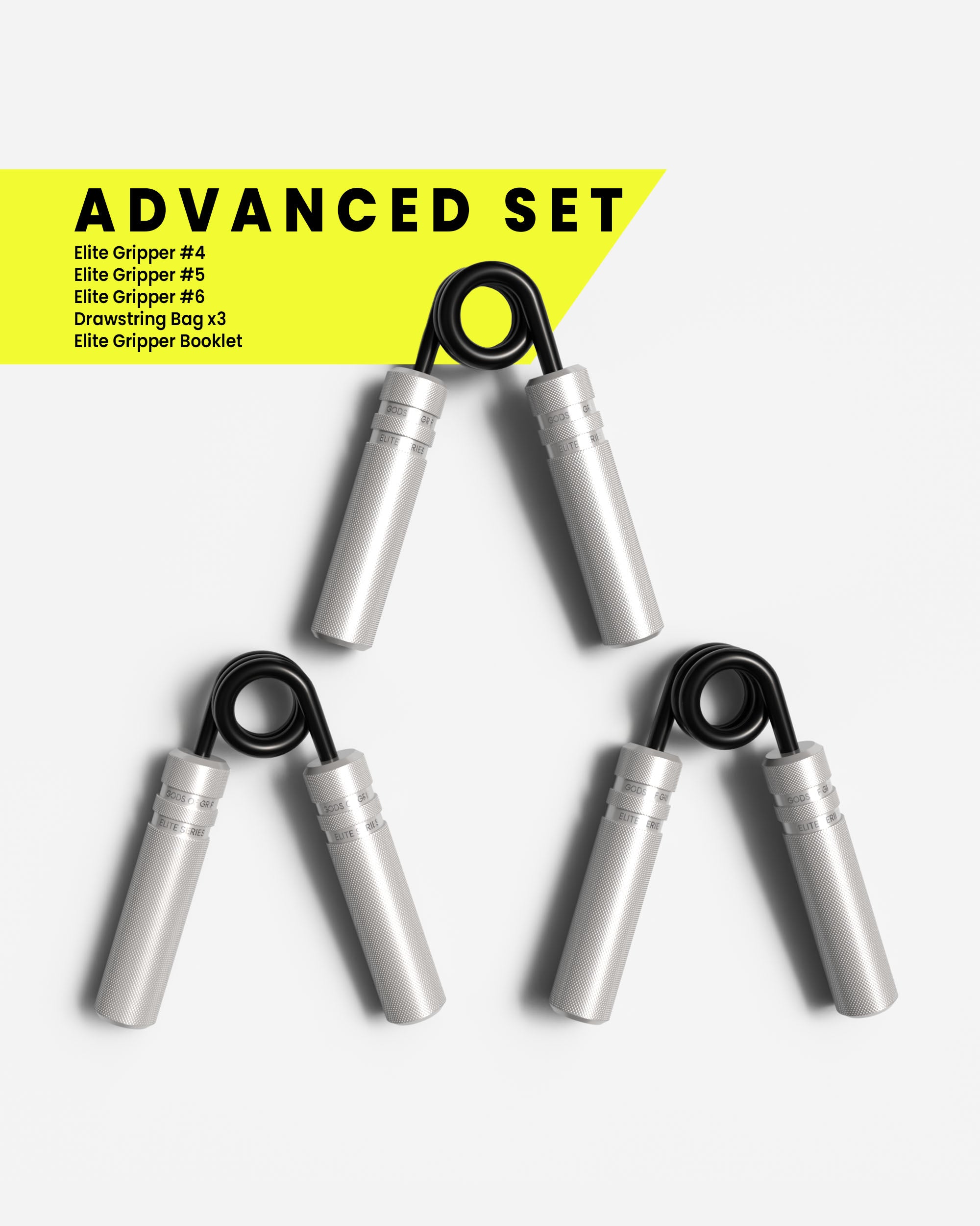 Elite Series Hand Grippers Advanced Set