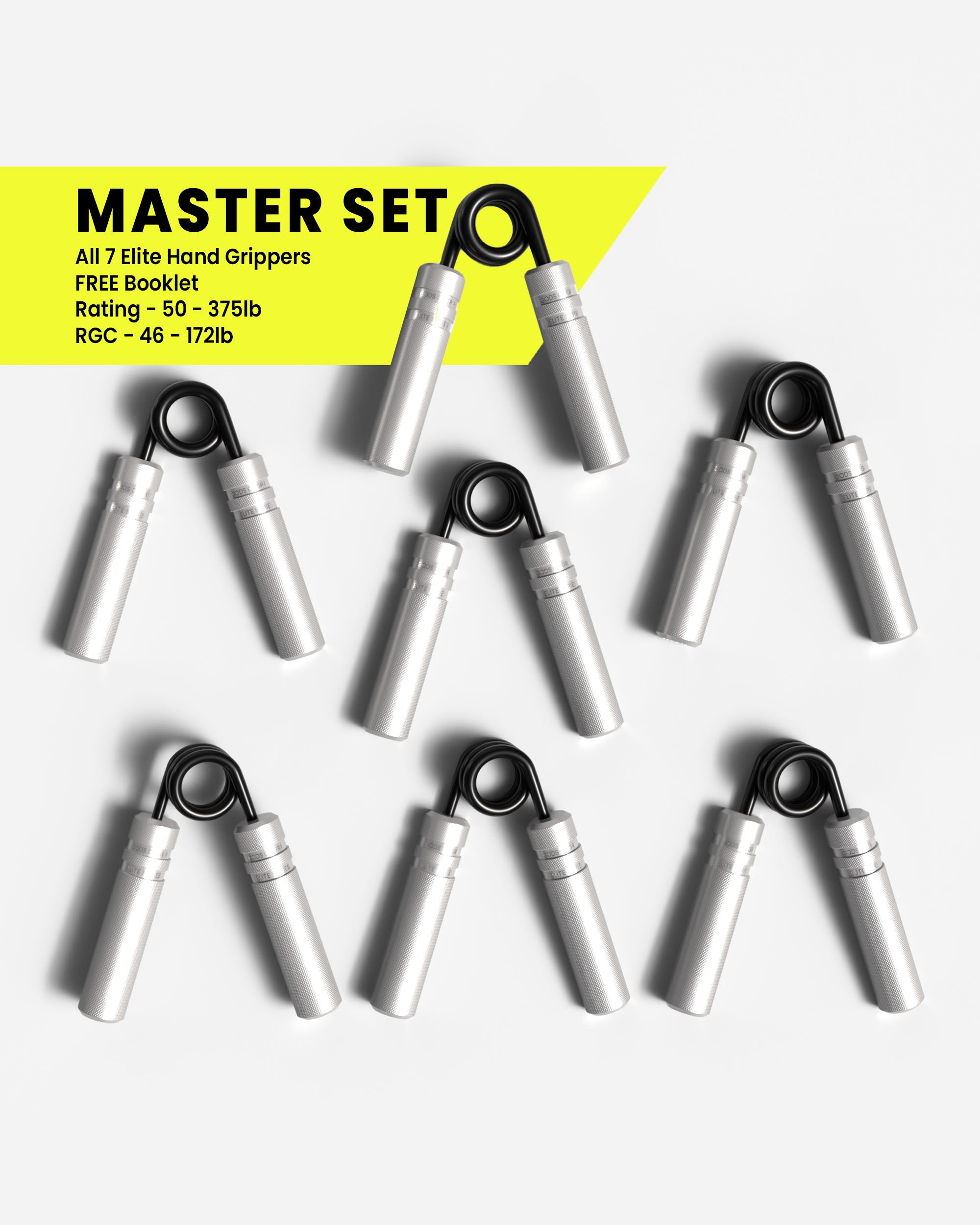 Elite Series Hand Grippers Master Set