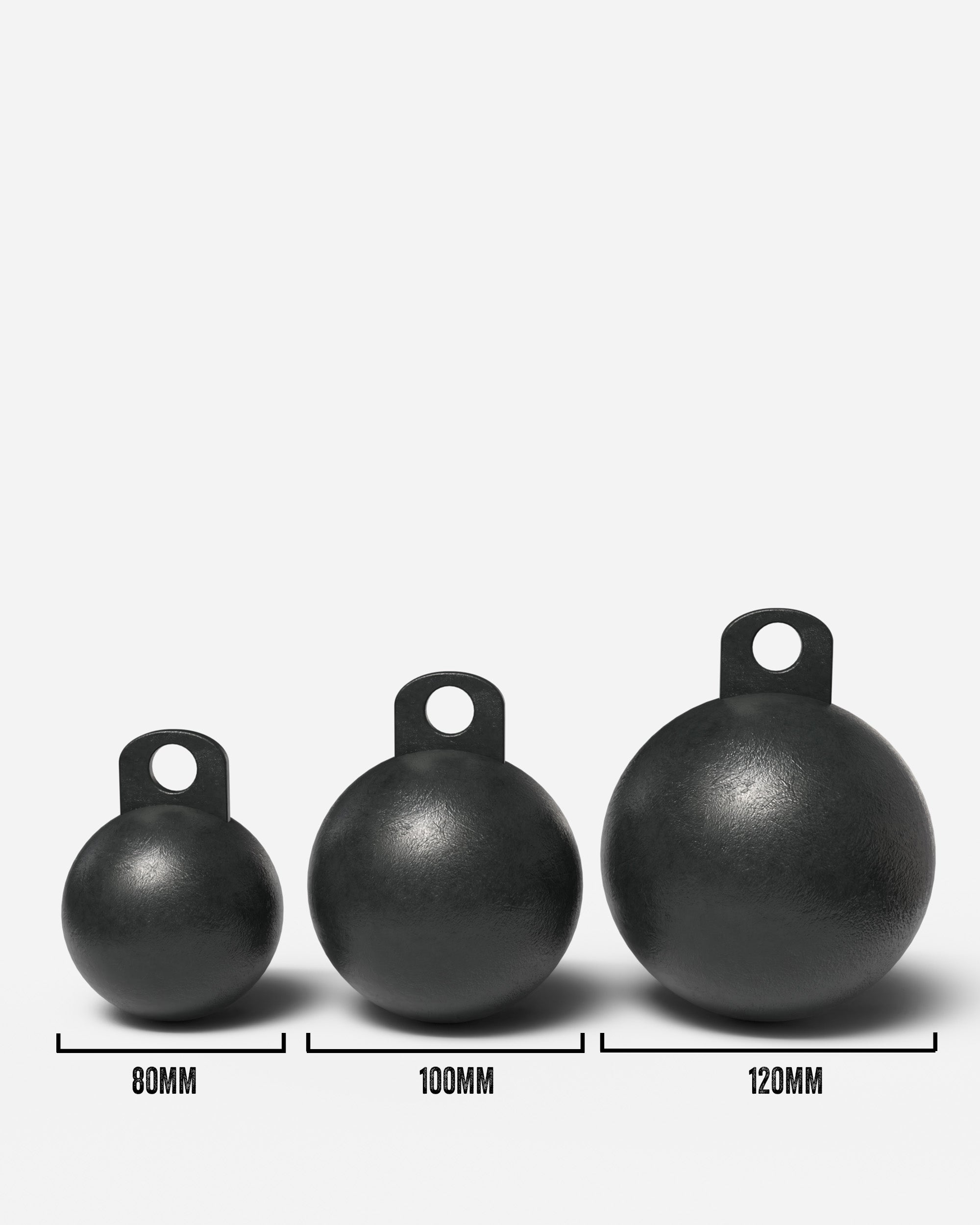 Grenade Grip Balls Size Comparison