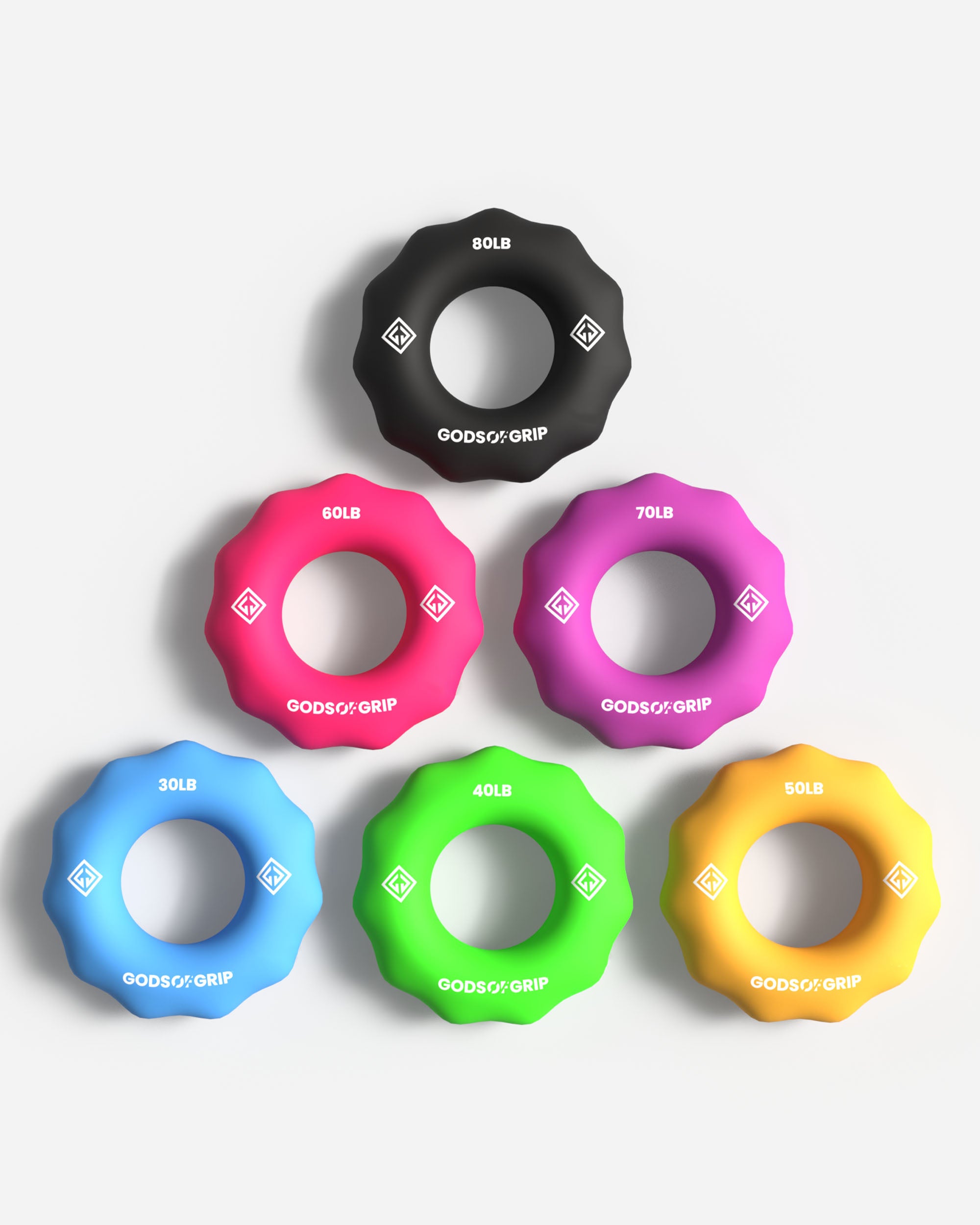 Flower Style Grip Training Ring