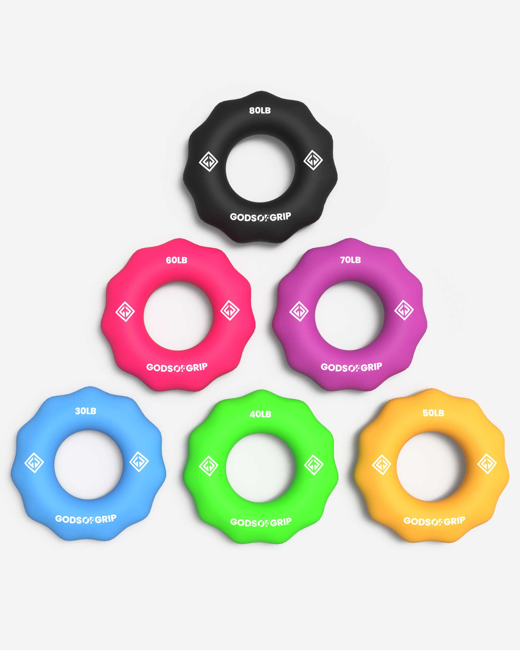 Flower Style Grip Training Ring