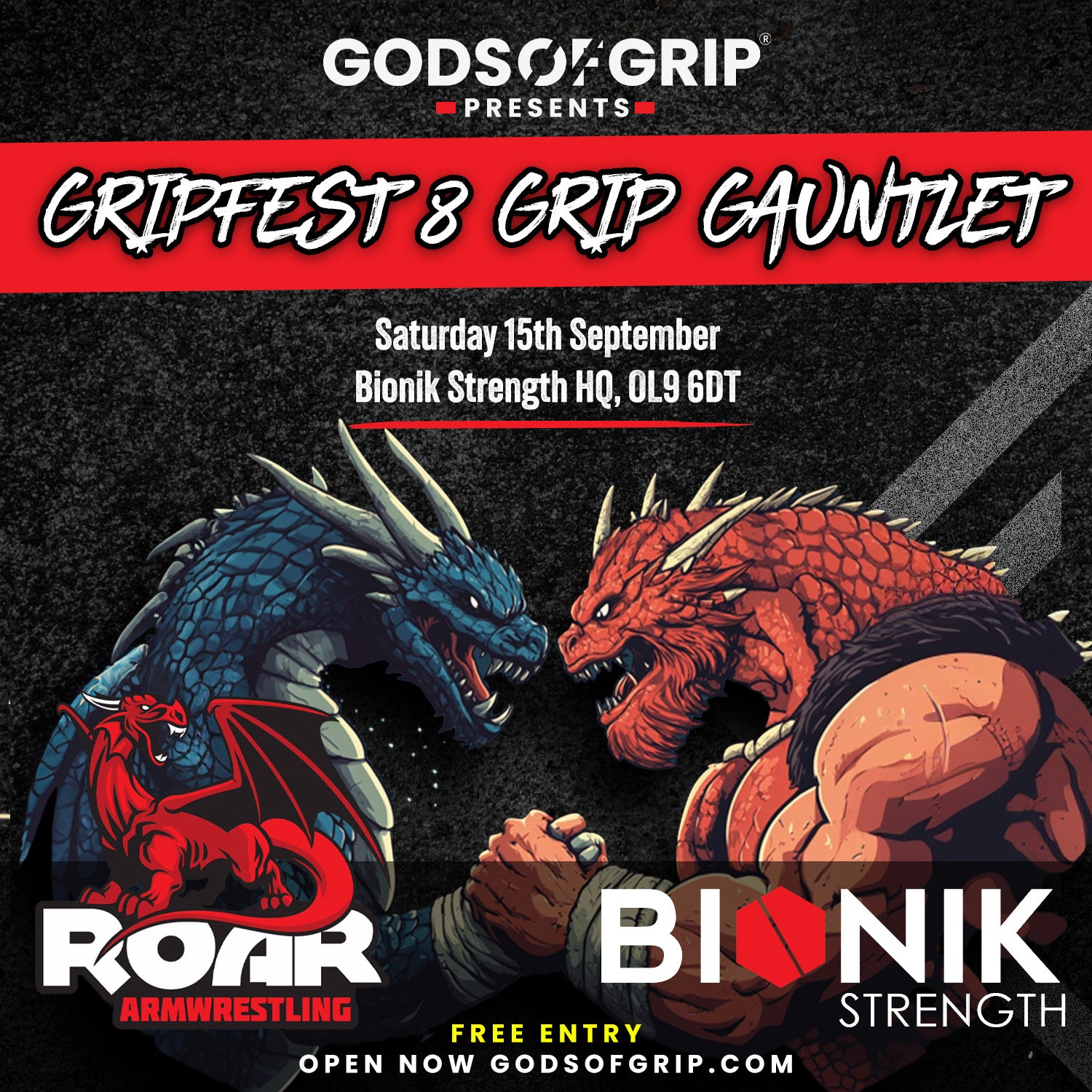 Gripfest 8 Grip Gauntlet
