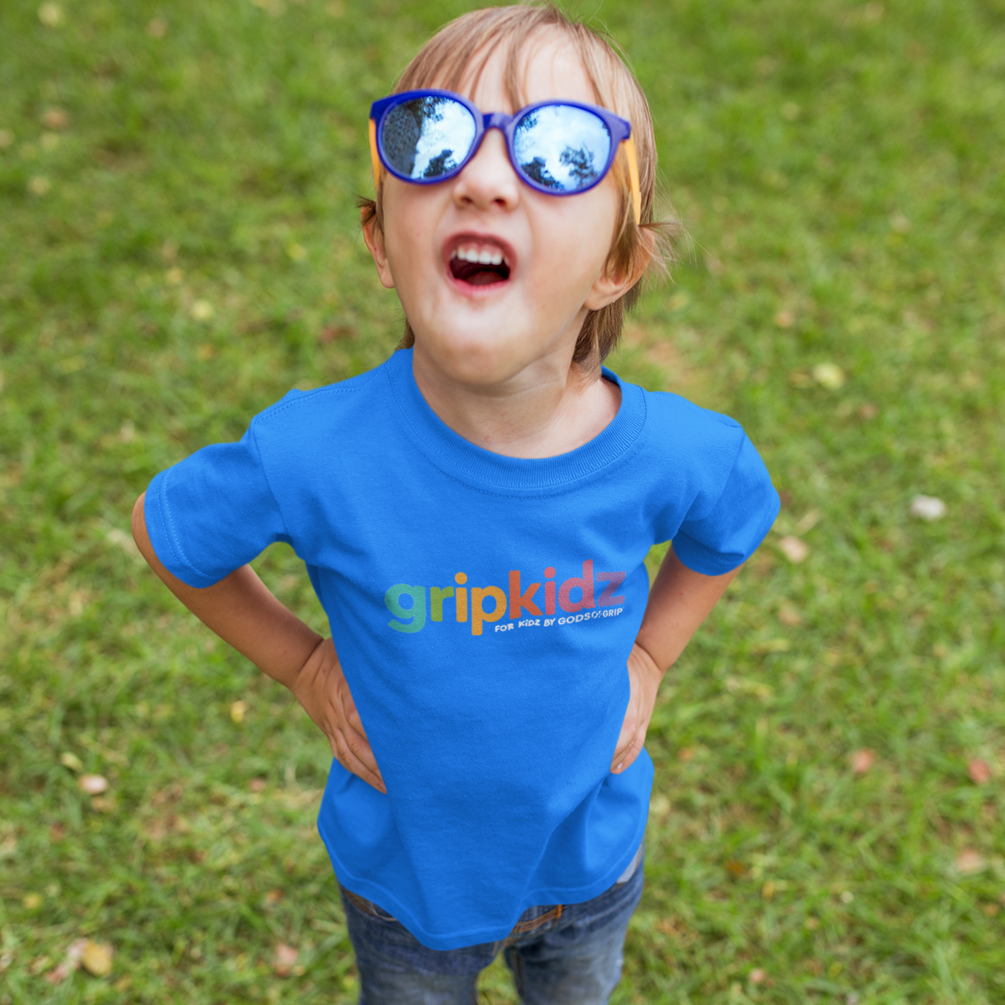GripKidz - Blue T-Shirt