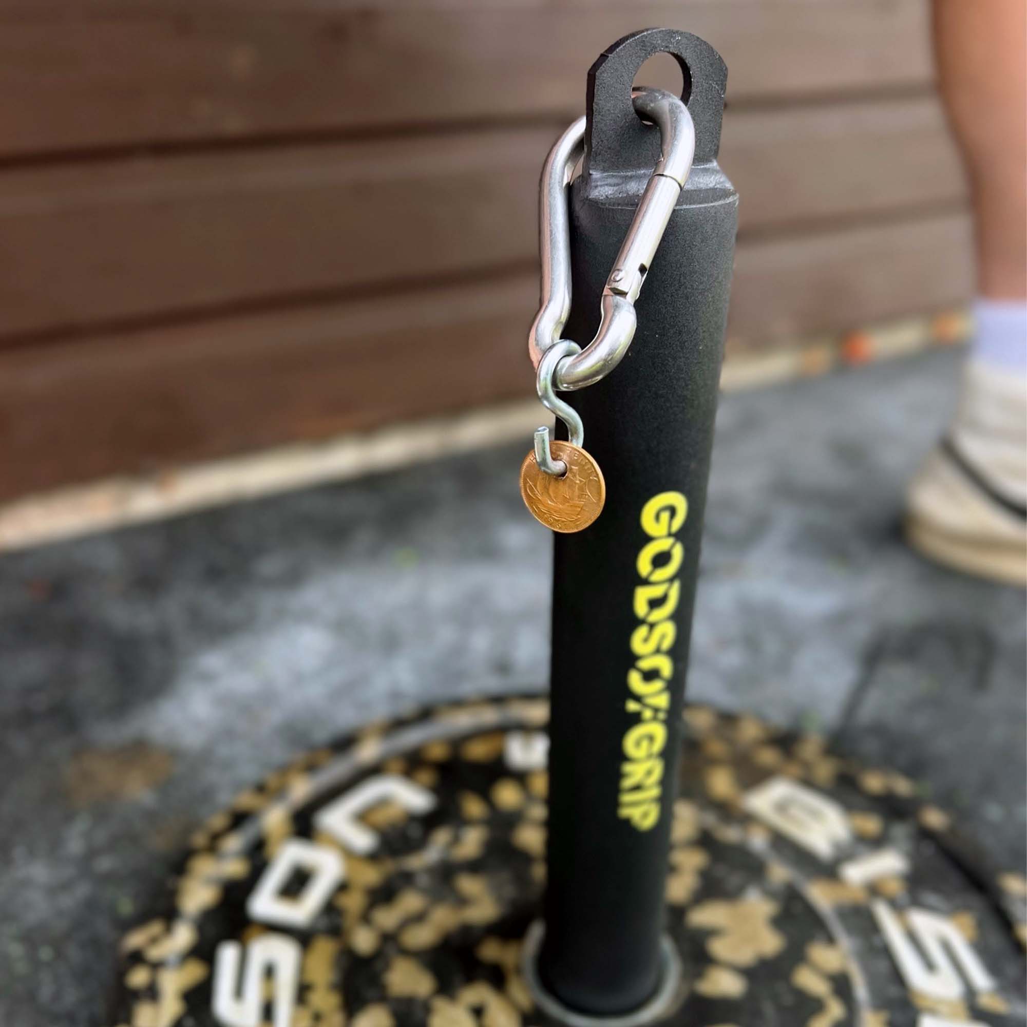 Half Penny Pinch Trainer On Loading Pin