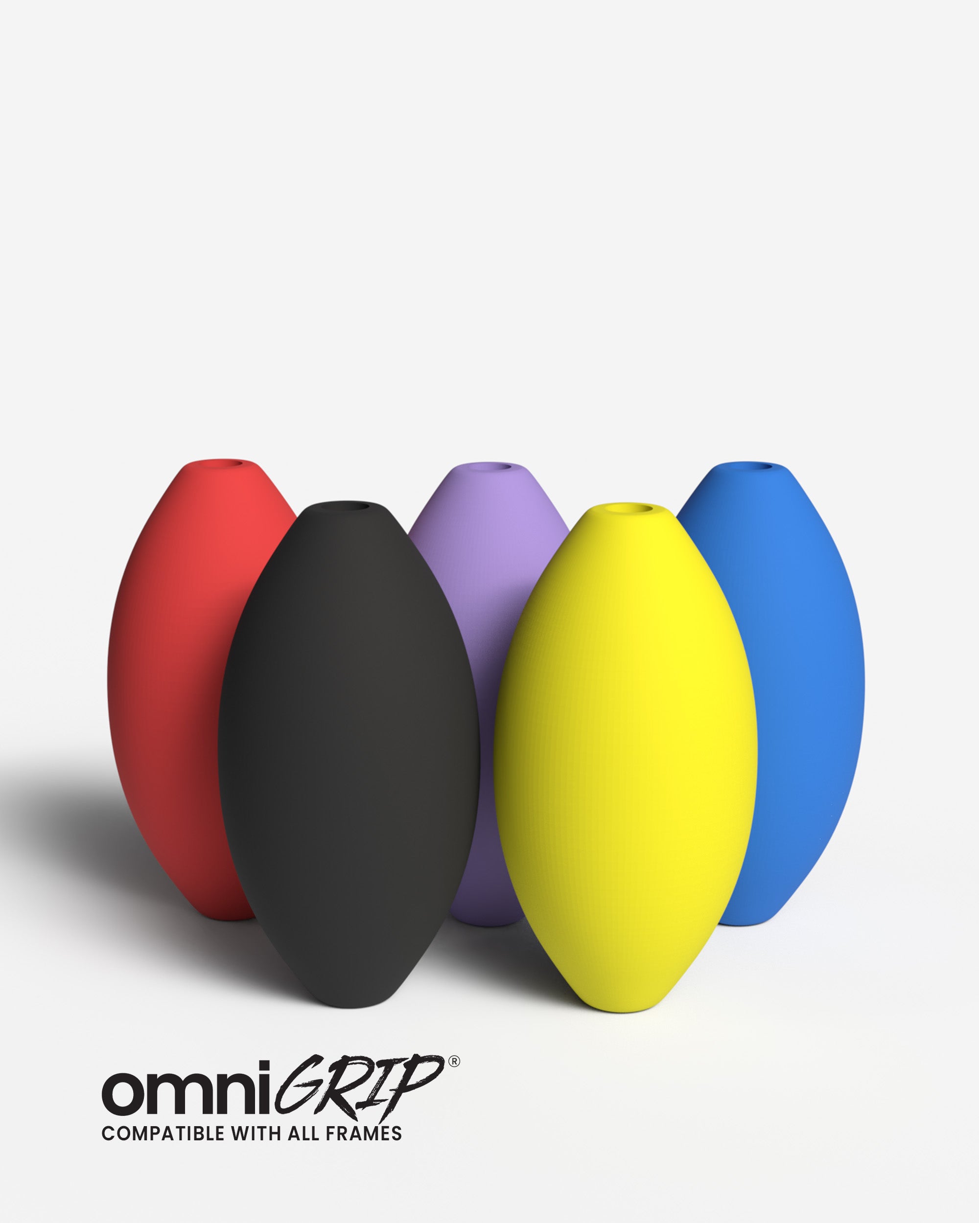 OmniGrip Ellipse Attachments All Colours