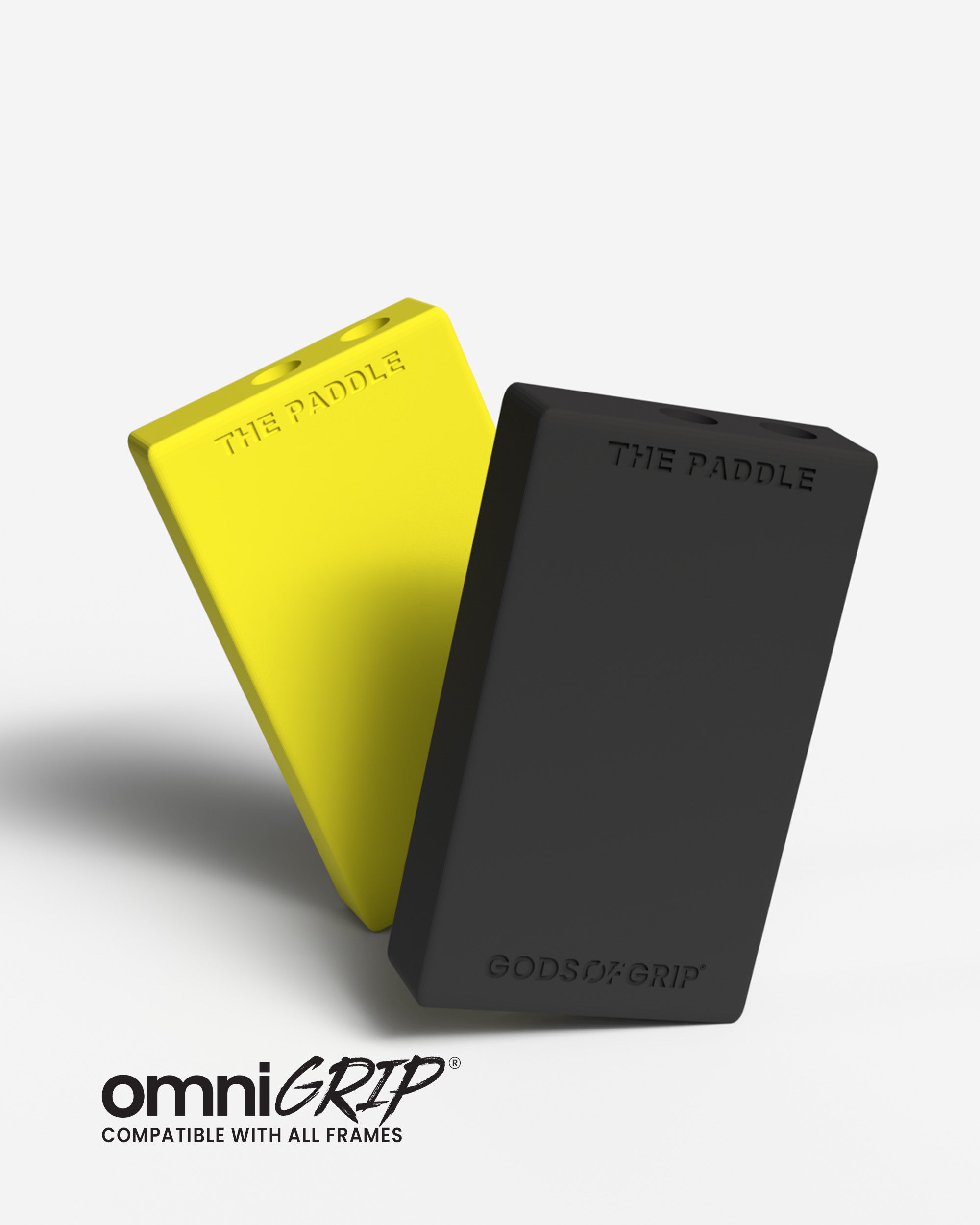 OmniGrip - The Paddle Attachments Black & Yellow