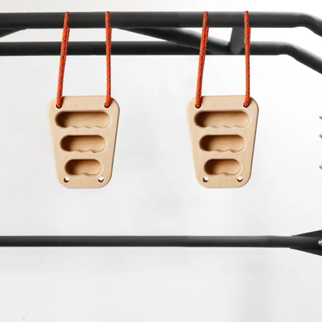 Triple Grip Fingerboard Climbing Tool On Bar