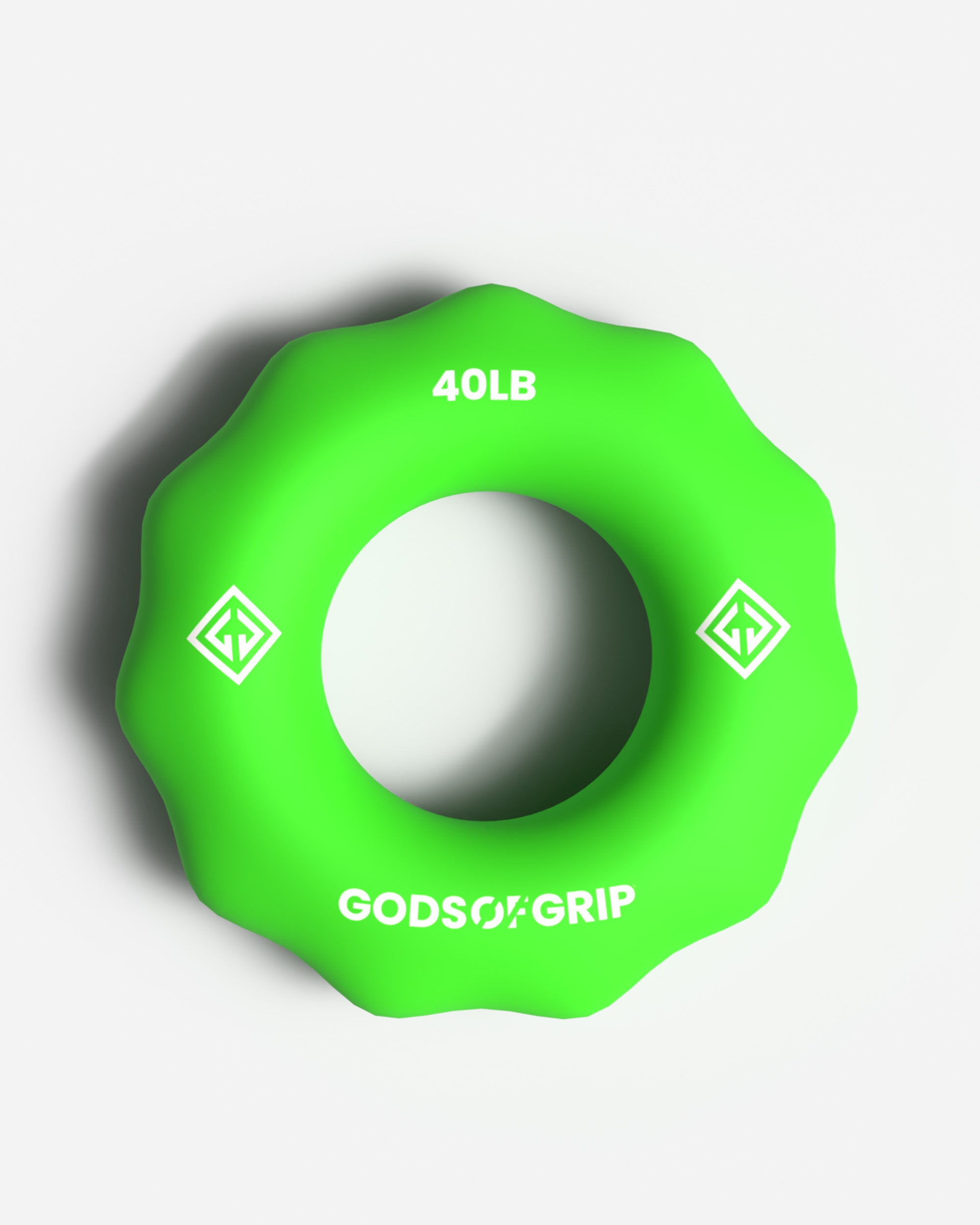 Flower Style Grip Training Ring green 40lb