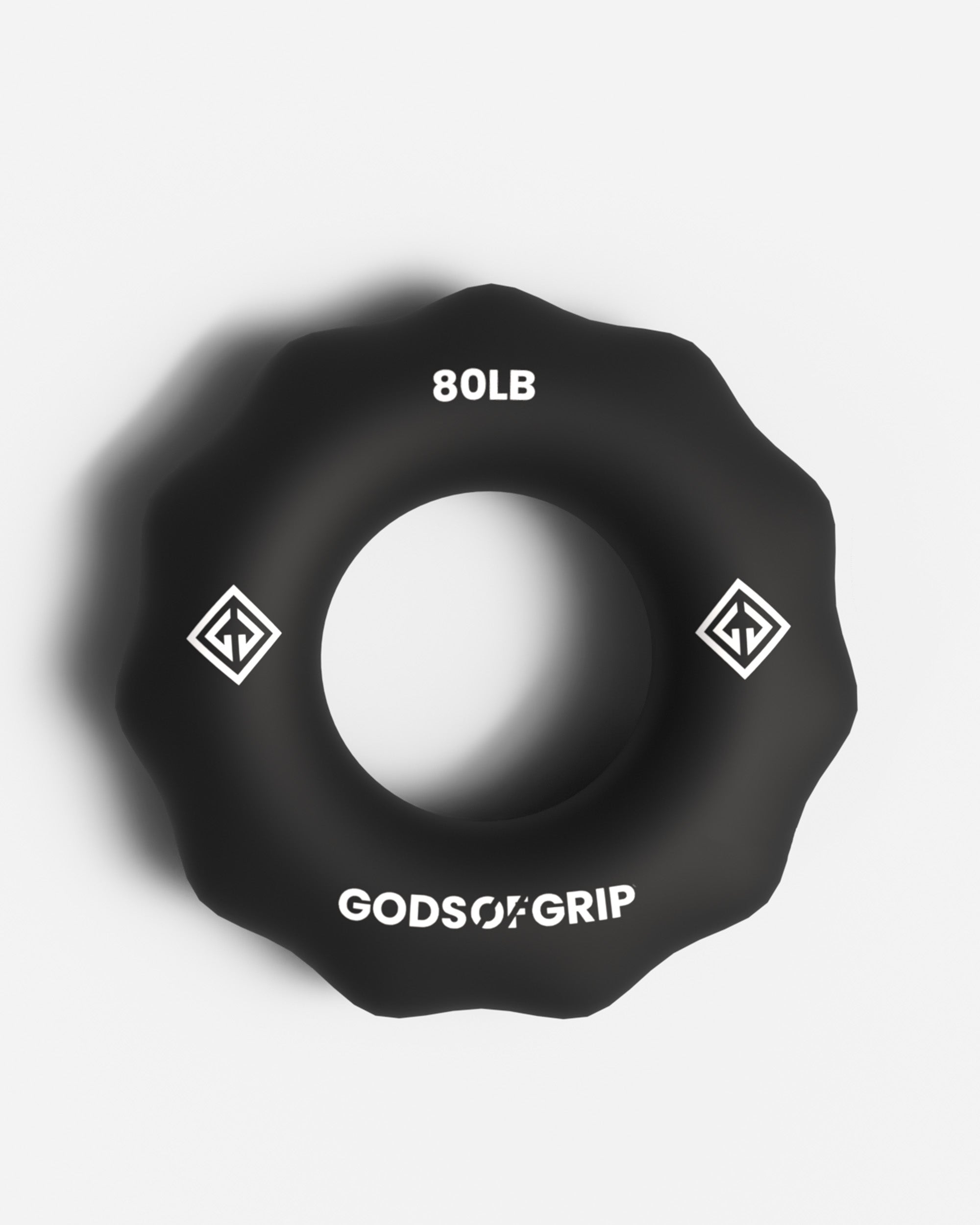 Flower Style Grip Training Ring black 80lb