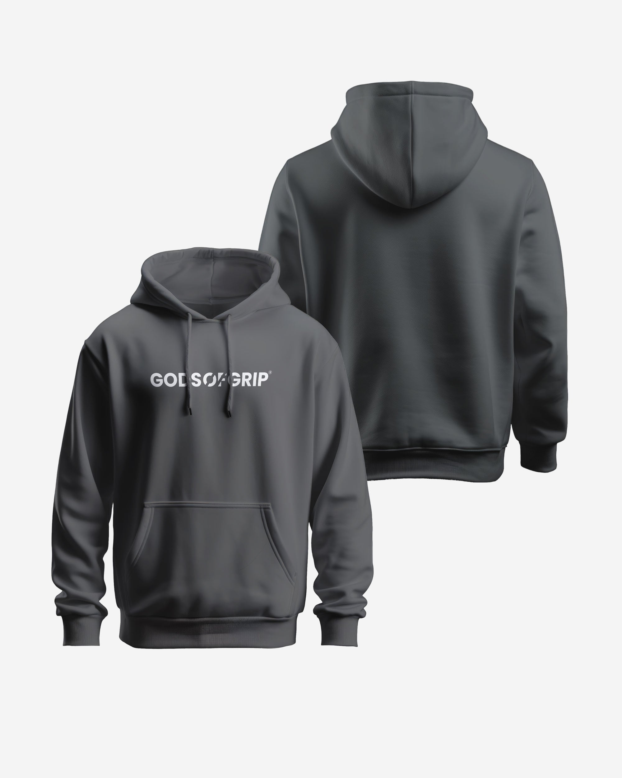 Gods Of Grip Charcoal Hoodie