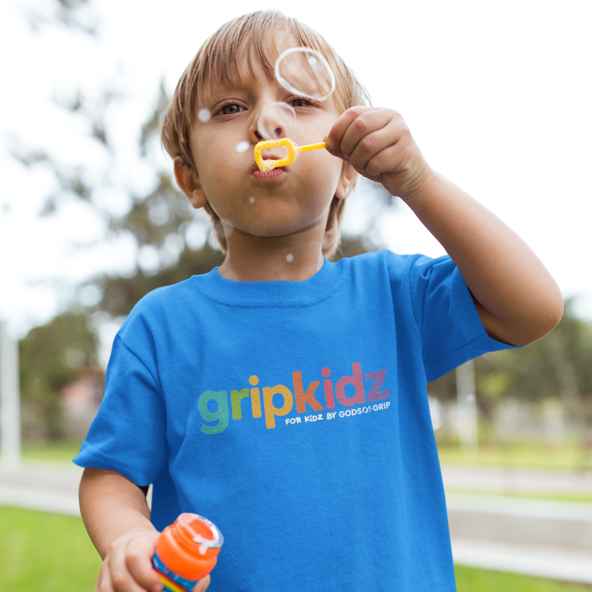 GripKidz - Blue T-Shirt