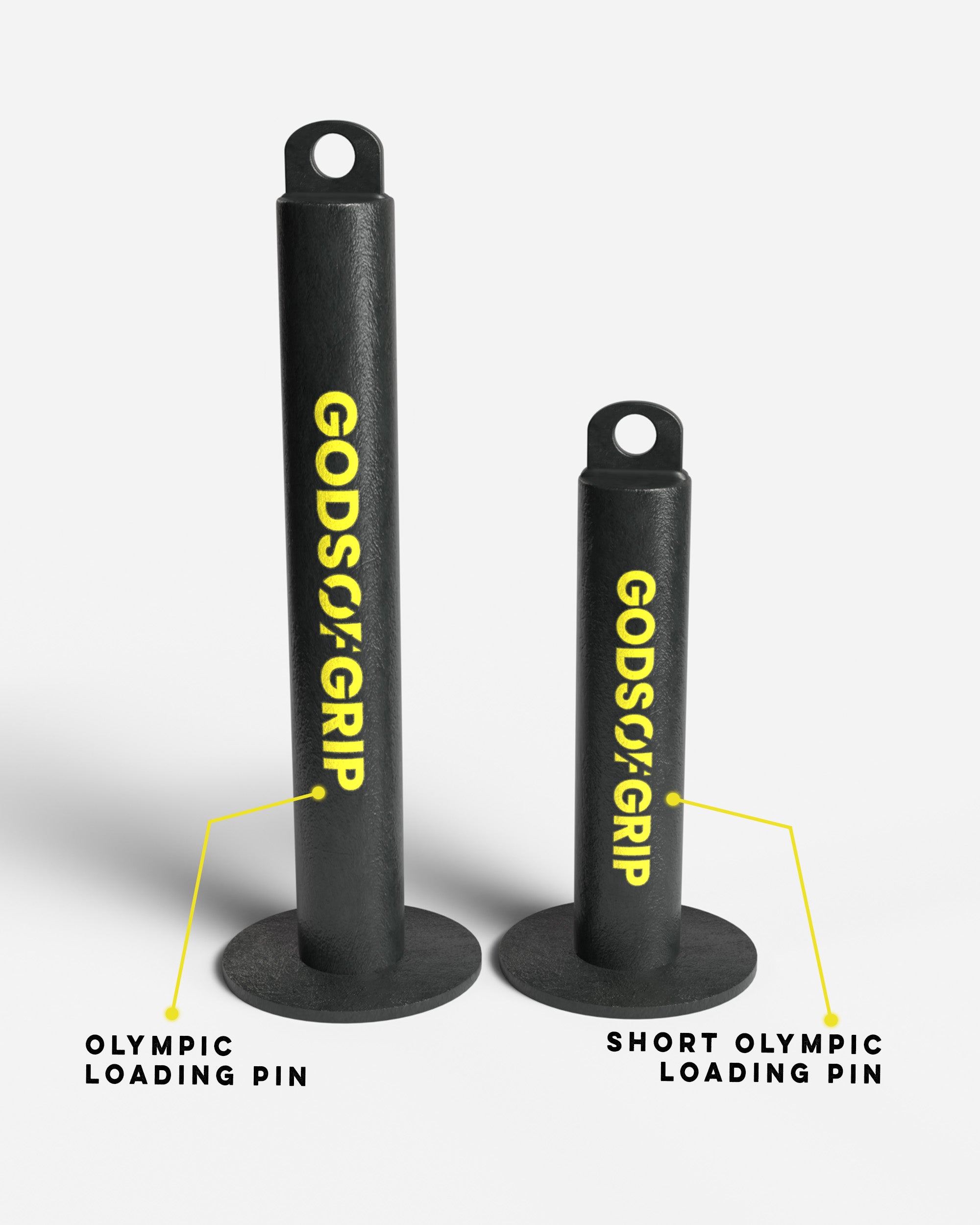 Olympic Loading Pin Height comparison
