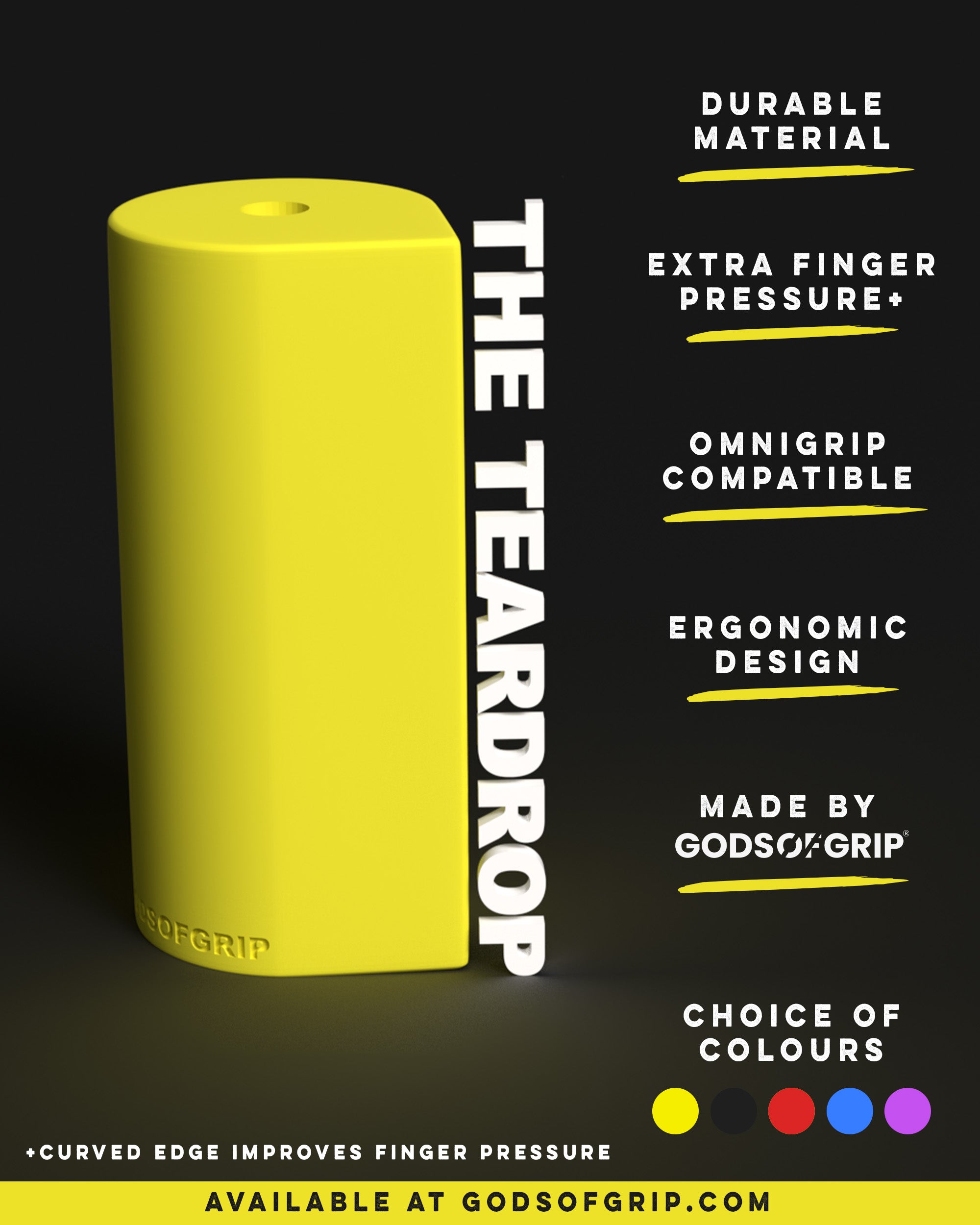 OmniGrip - The Teardrop Attachment Info Card