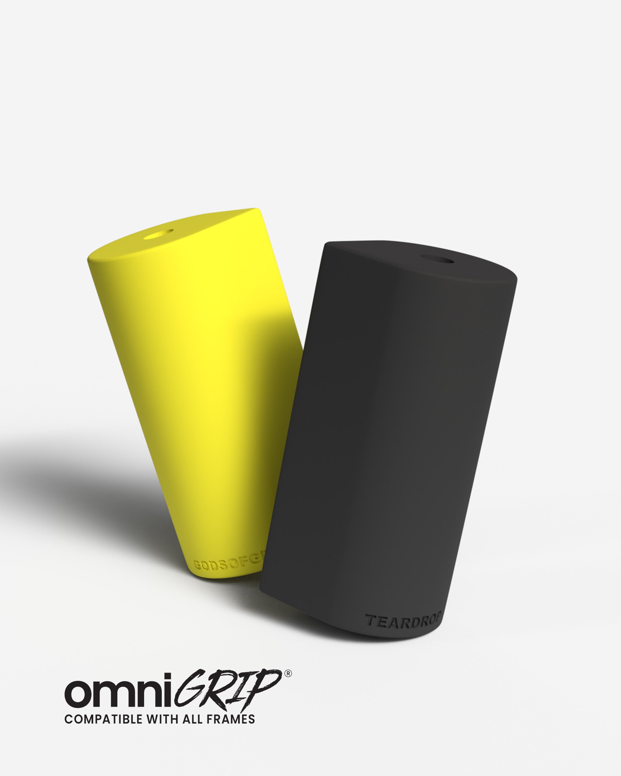 OmniGrip - The Teardrop Attachment Black and Yellow