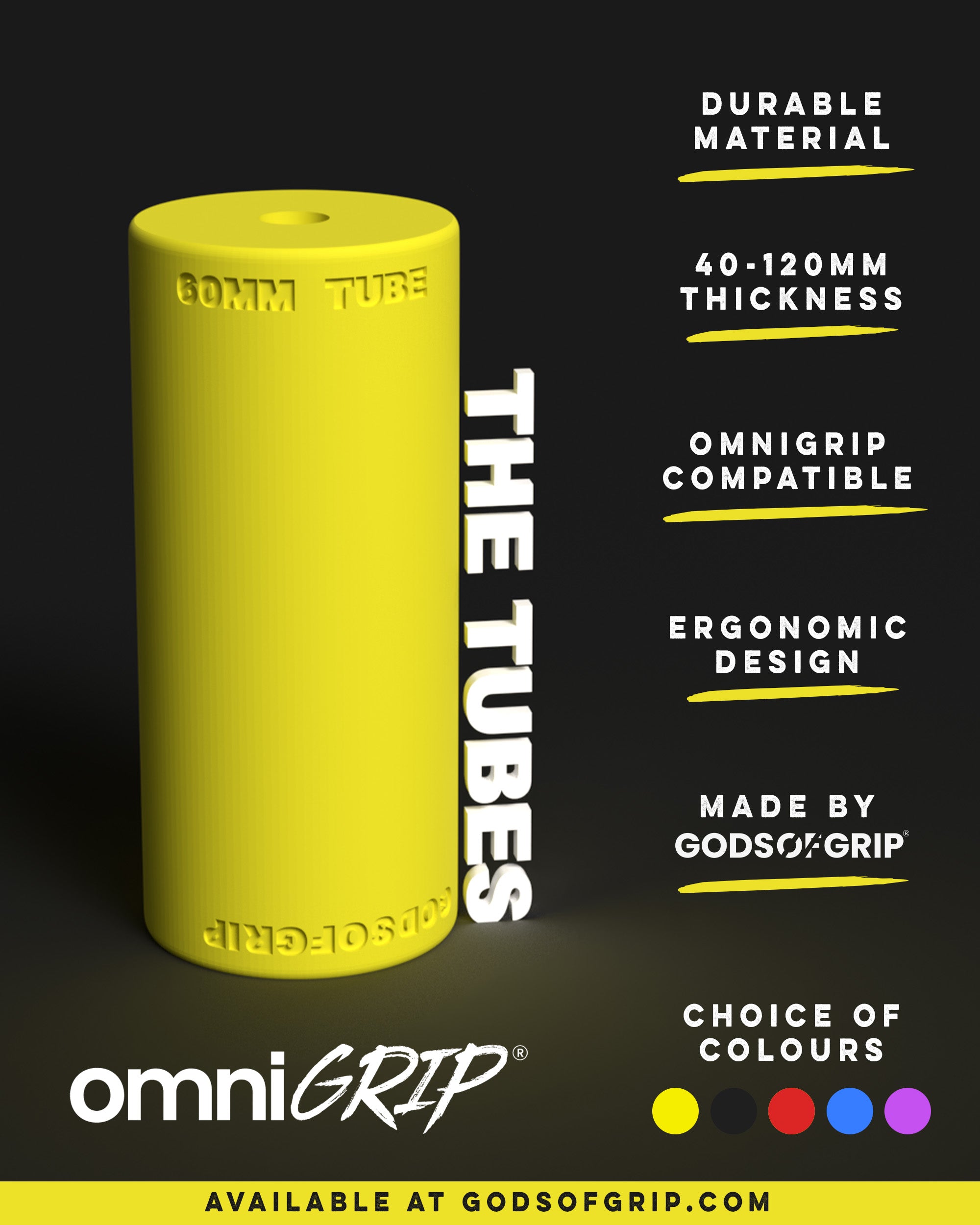 OmniGrip Tube Attachments Info Card