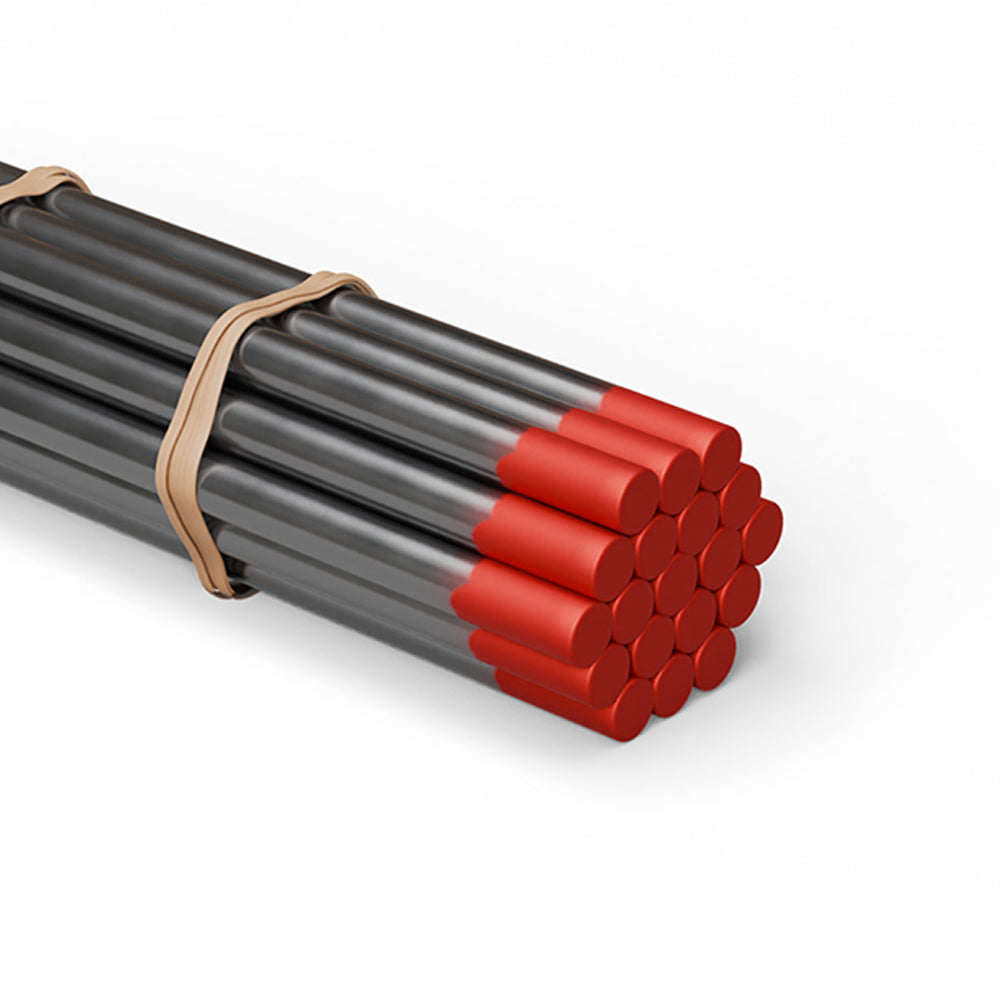 Exemplum Series Mild Short Steel - Level 5 Red Close Up