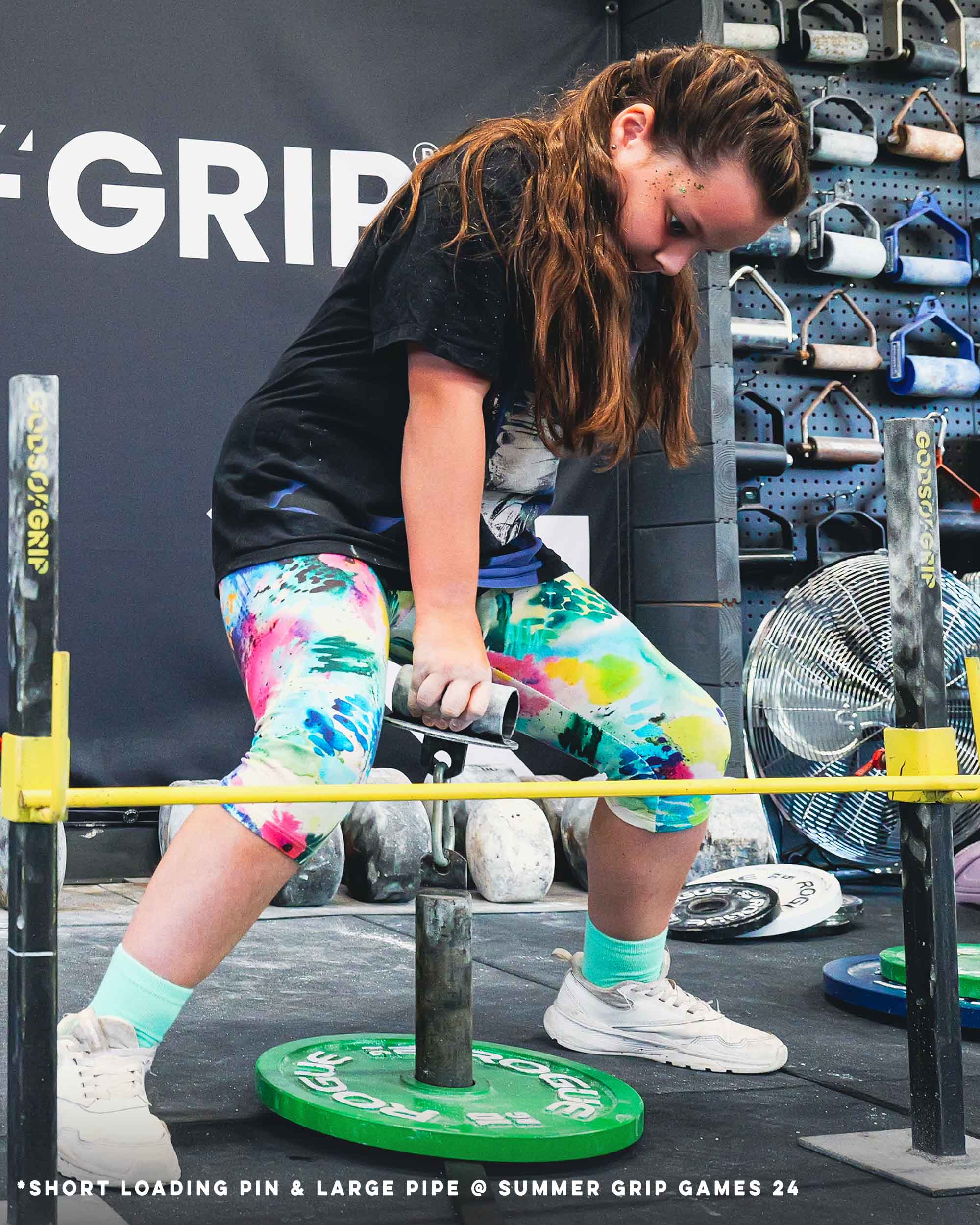 Olympic Short Loading Pin At Summer Grip Games