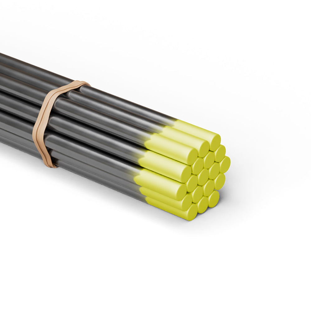 Exemplum Series Mild Short Steel - Level 3 Yellow Close Up