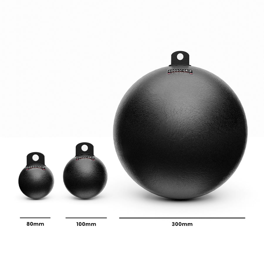 Gigantic Grenade - Pull Up Globe Dimensions